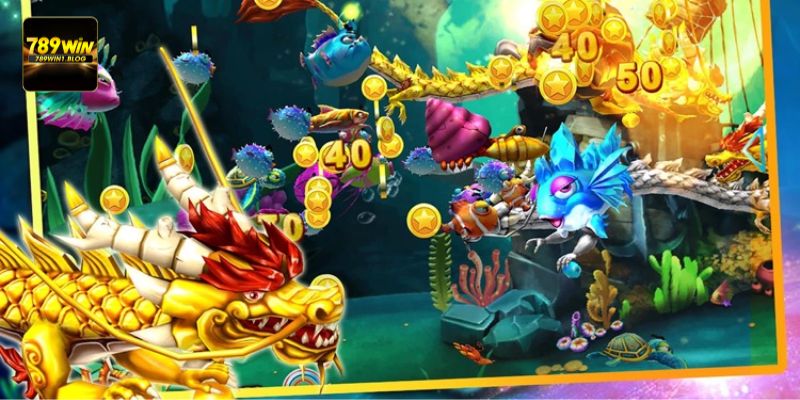 Bắn Cá Rồng - Sản Phẩm Game Săn Mồi Thu Hút Tại 789win 4 Chơi game bắn cá rồng siêu dễ